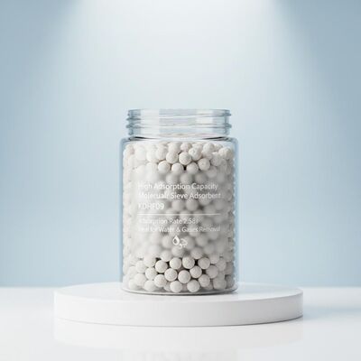 2*58s吸着率、400℃までの熱安定性を備えた高吸着容量のモレキュラーシーブ吸着剤